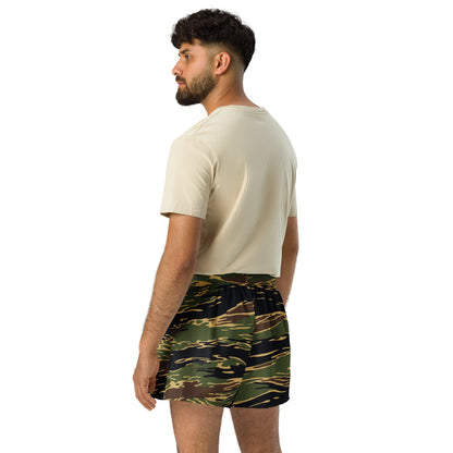 Midnight Fang Tiger Stripe CAMO Unisex Athletic Shorts