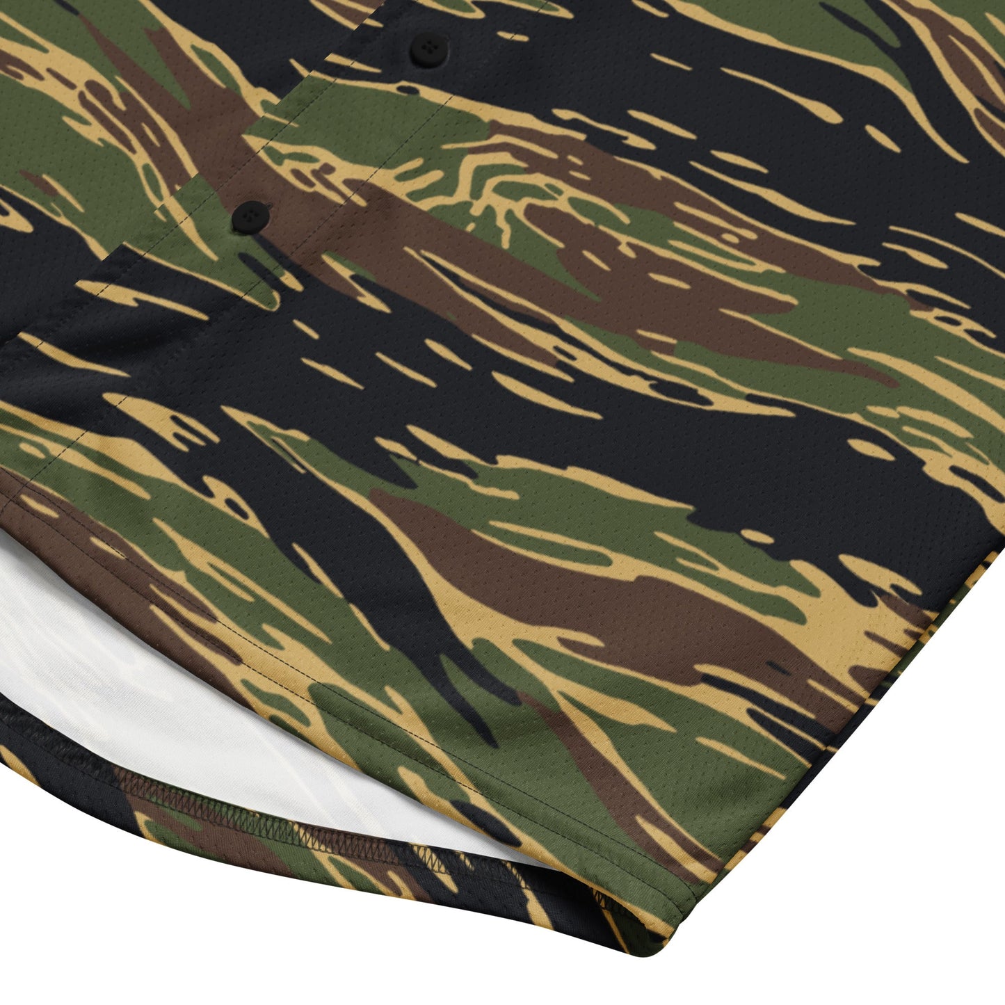 Midnight Fang Tiger Stripe CAMO Unisex Baseball Jersey