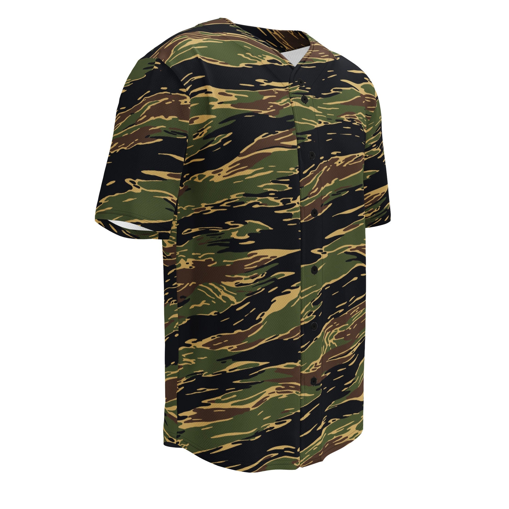 Midnight Fang Tiger Stripe CAMO Unisex Baseball Jersey