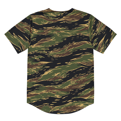 Midnight Fang Tiger Stripe CAMO Unisex Baseball Jersey