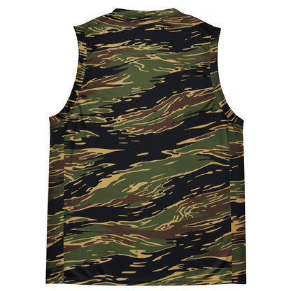 Midnight Fang Tiger Stripe CAMO Unisex Basketball Jersey
