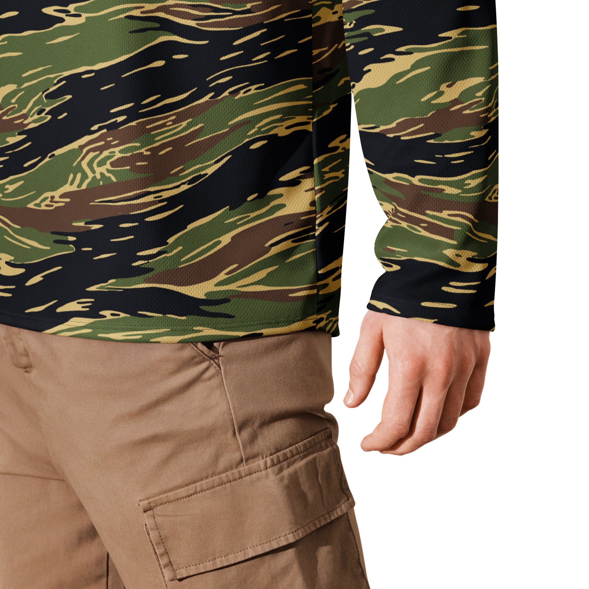 Midnight Fang Tiger Stripe CAMO Unisex Hockey Fan Jersey