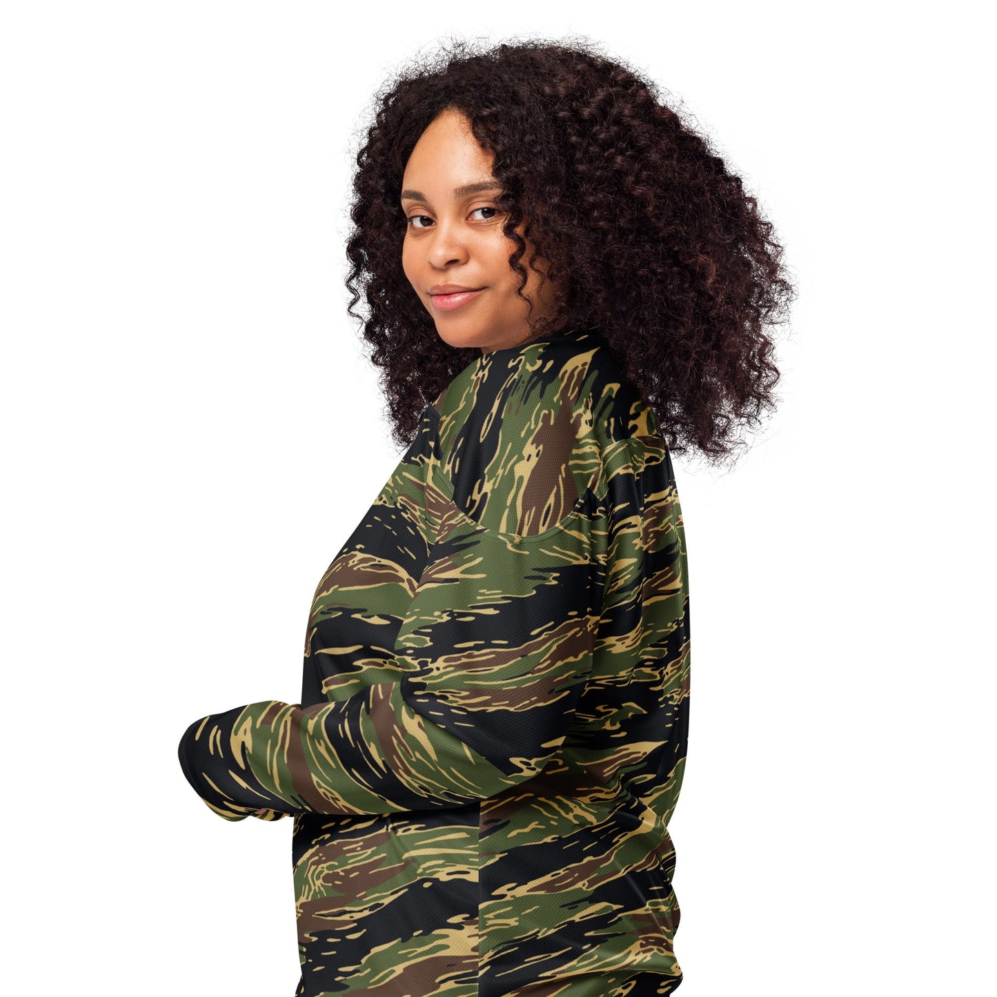 Midnight Fang Tiger Stripe CAMO Unisex Hockey Fan Jersey
