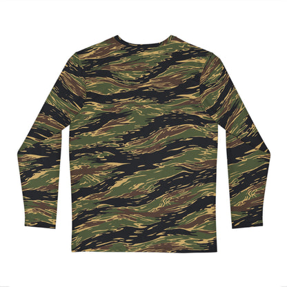 Midnight Fang Tiger Stripe CAMO Unisex Long-Sleeve Shirt