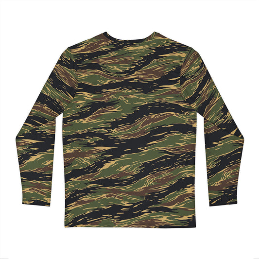 Midnight Fang Tiger Stripe CAMO Unisex Long-Sleeve Shirt