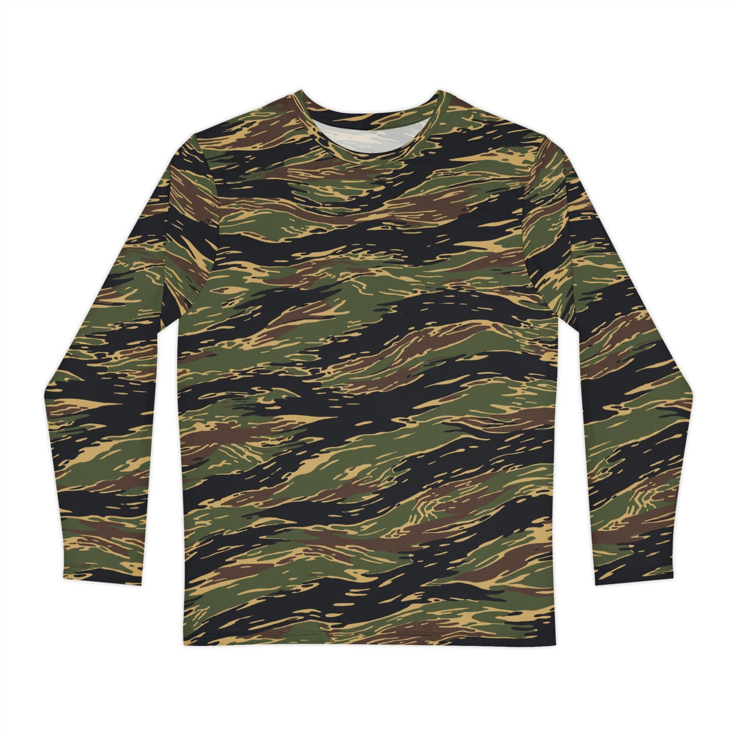 Midnight Fang Tiger Stripe CAMO Unisex Long-Sleeve Shirt - XS