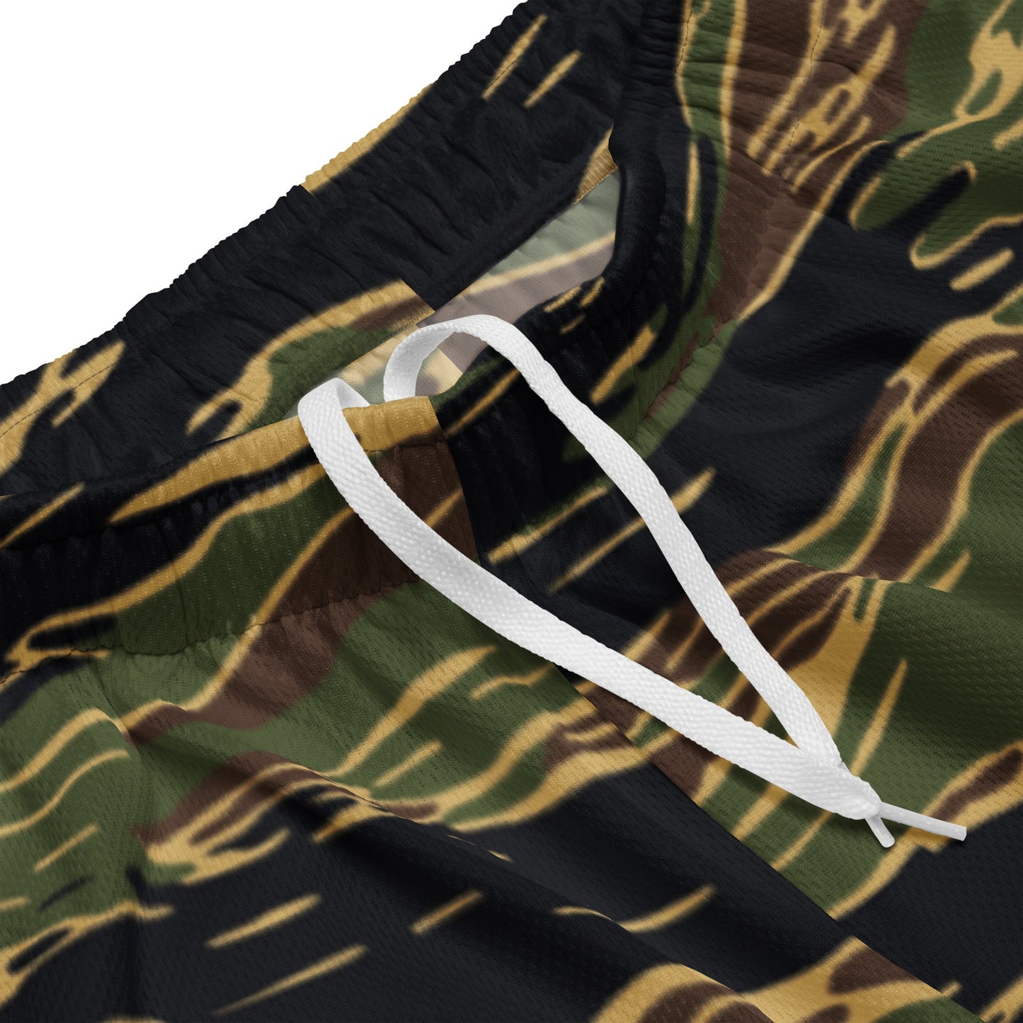 Midnight Fang Tiger Stripe CAMO Unisex Mesh Shorts