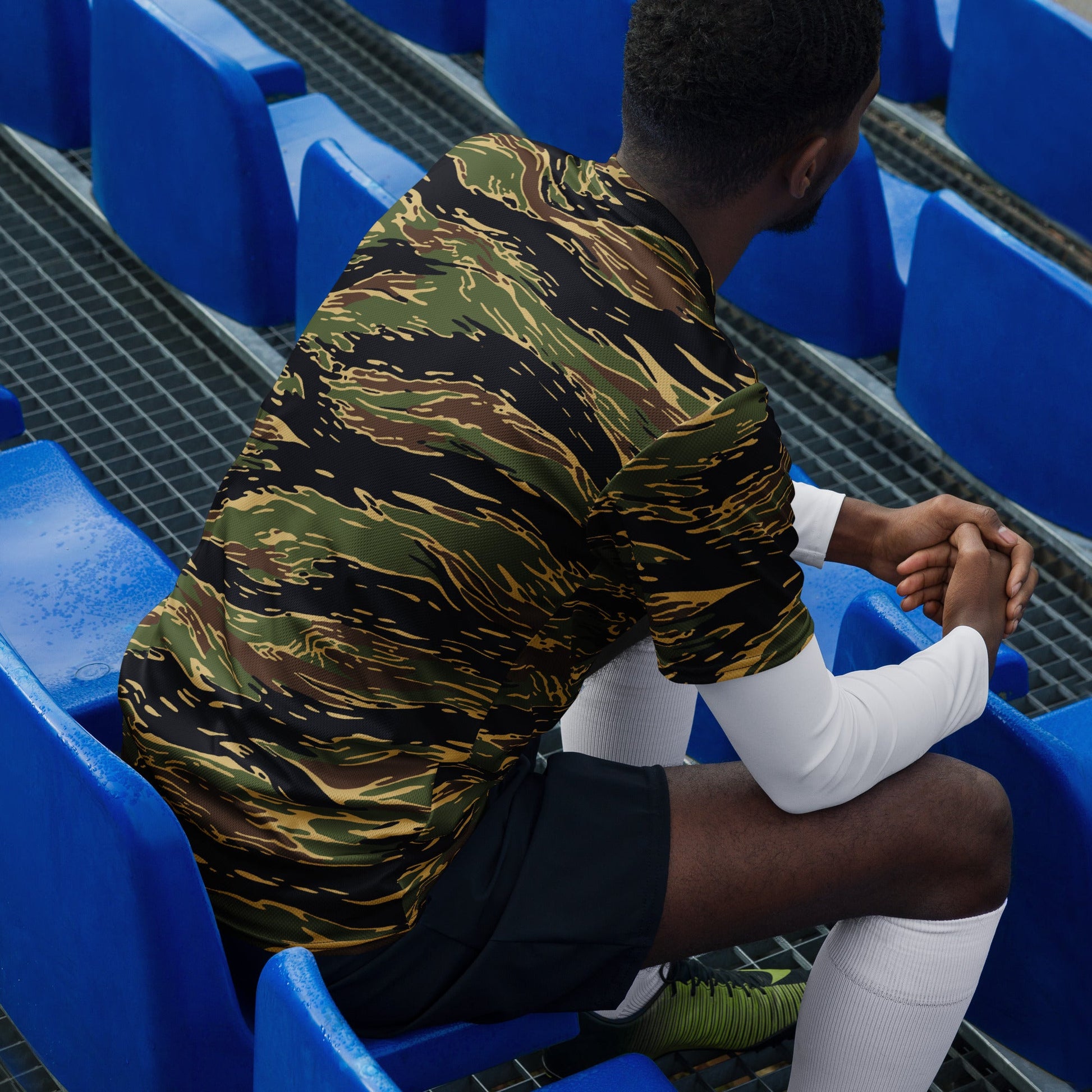 Midnight Fang Tiger Stripe CAMO Unisex Sports Jersey