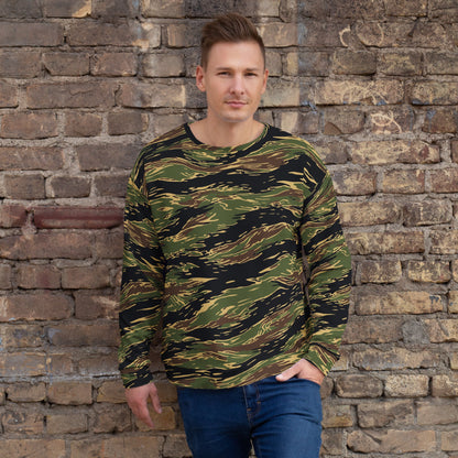 Midnight Fang Tiger Stripe CAMO Unisex Sweatshirt - 2XS