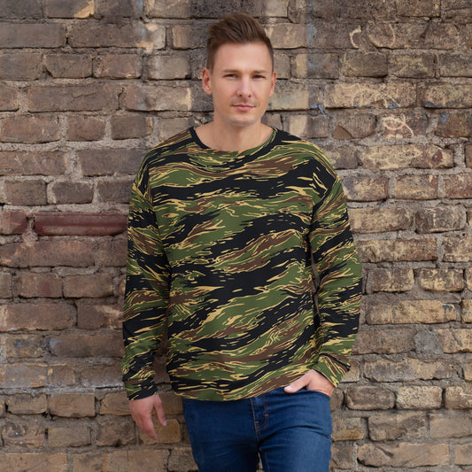 Midnight Fang Tiger Stripe CAMO Unisex Sweatshirt - 2XS