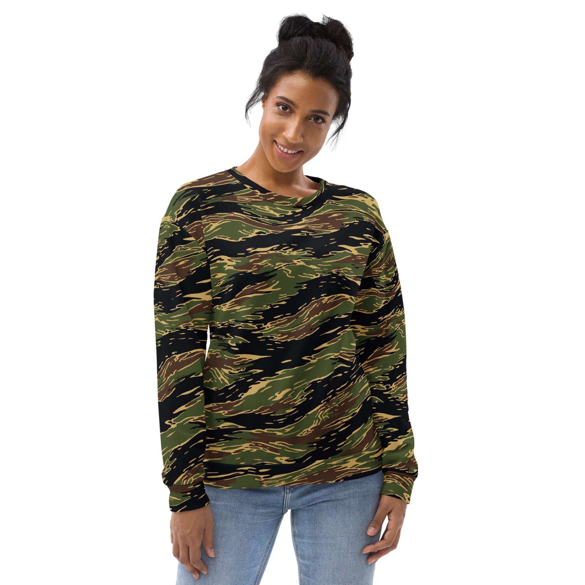 Midnight Fang Tiger Stripe CAMO Unisex Sweatshirt
