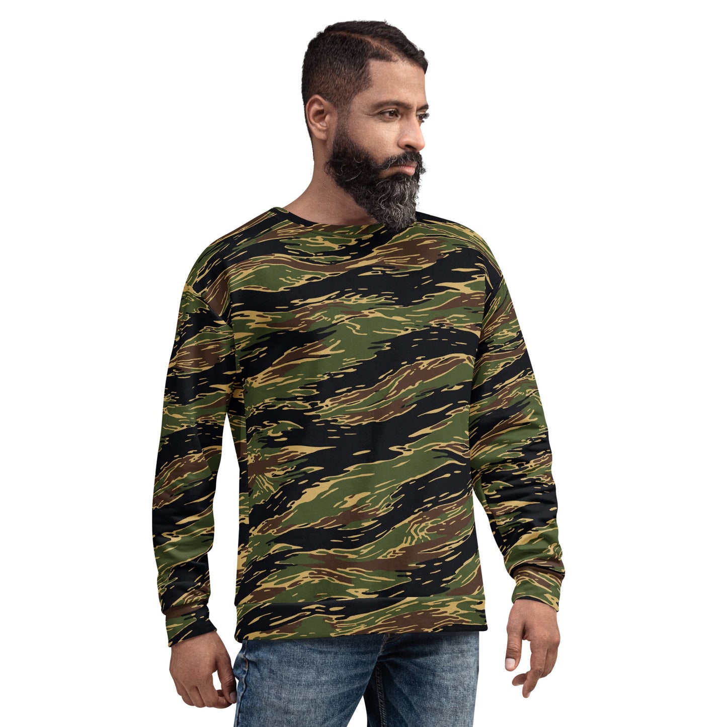 Midnight Fang Tiger Stripe CAMO Unisex Sweatshirt
