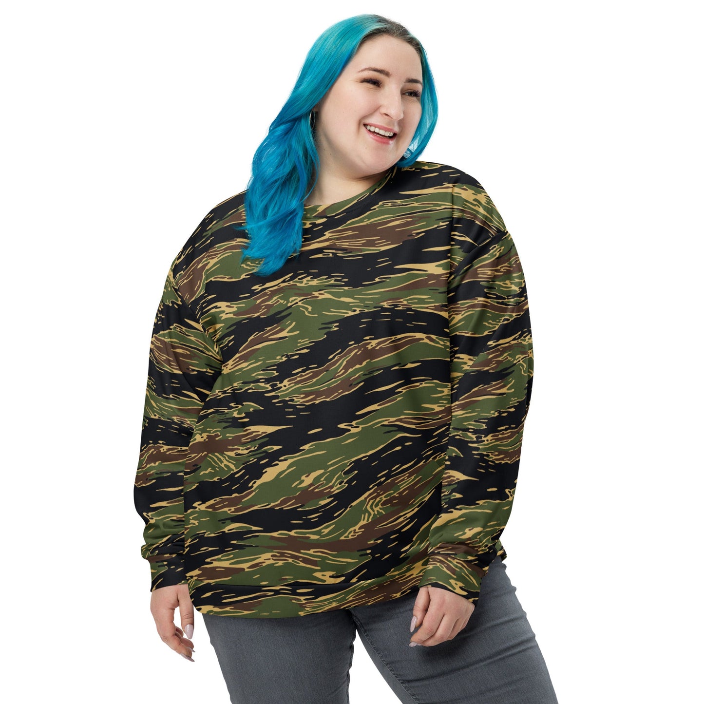 Midnight Fang Tiger Stripe CAMO Unisex Sweatshirt