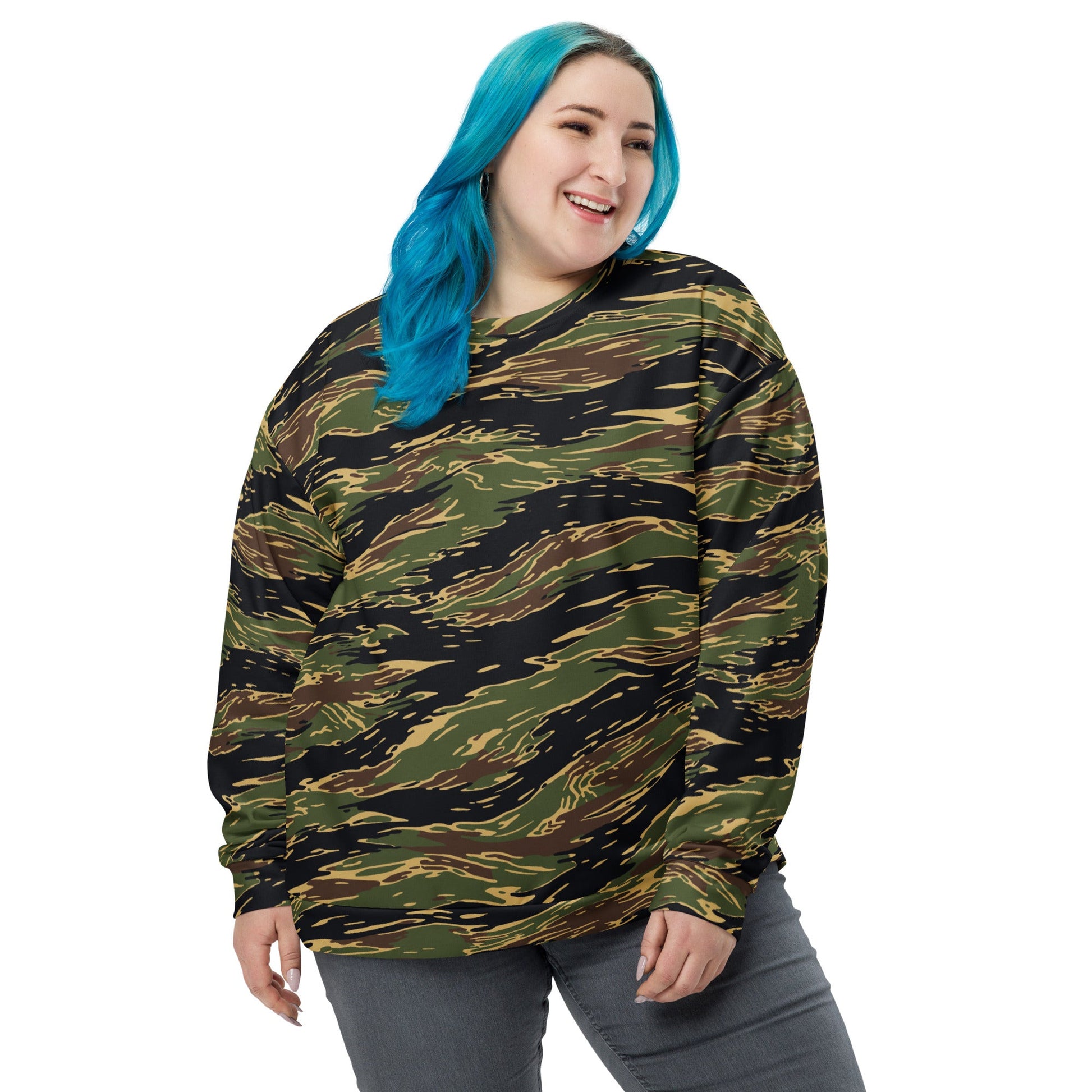 Midnight Fang Tiger Stripe CAMO Unisex Sweatshirt