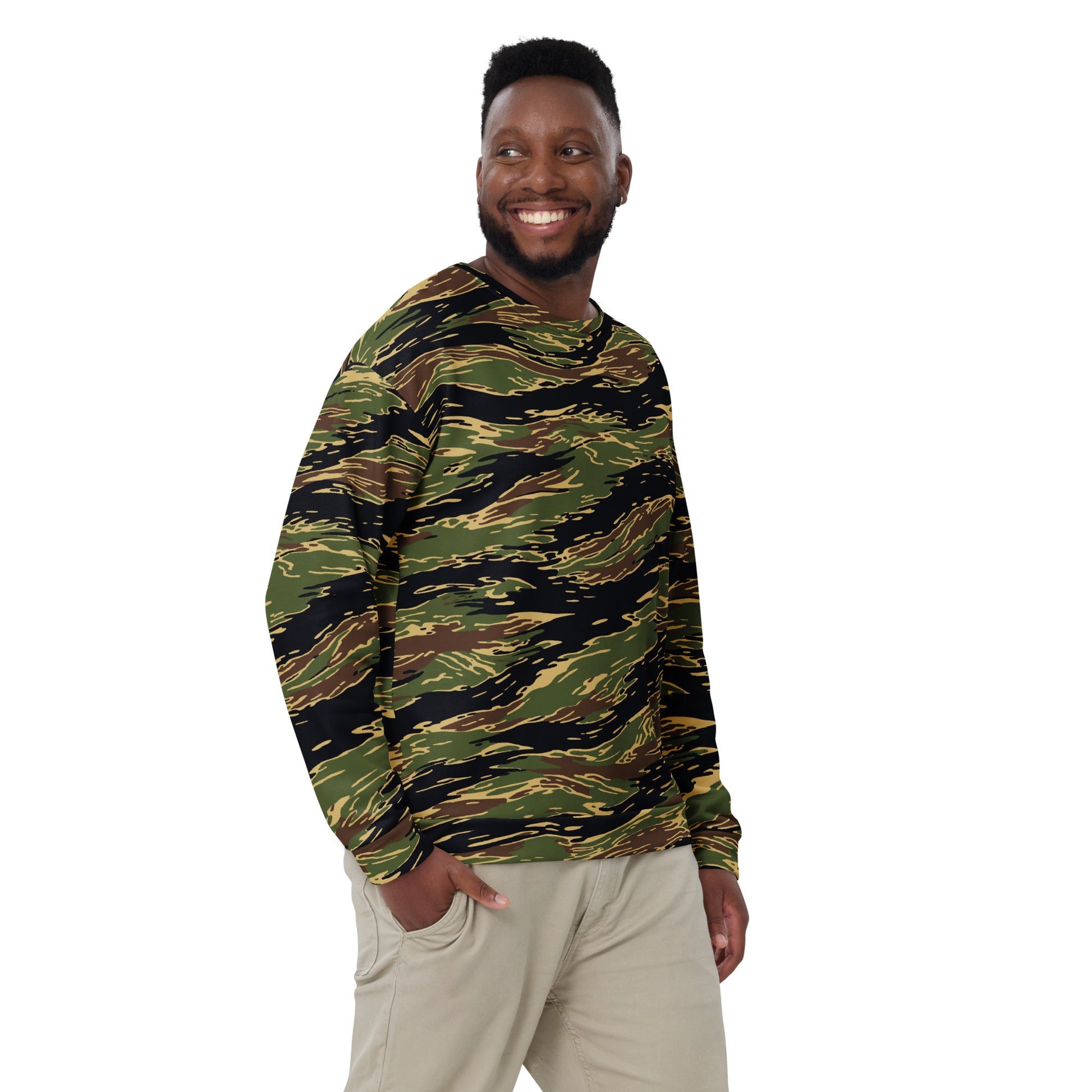 Midnight Fang Tiger Stripe CAMO Unisex Sweatshirt