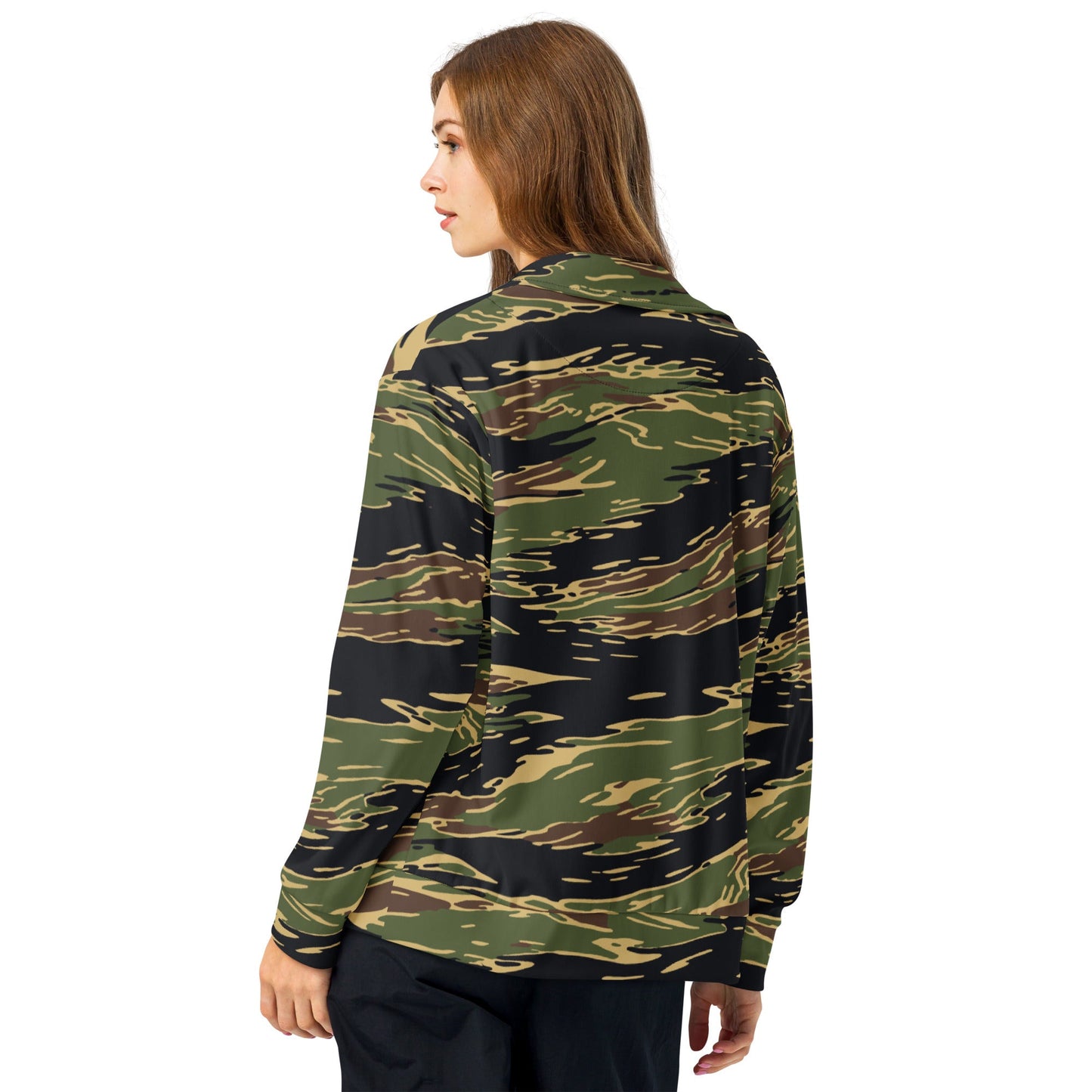 Midnight Fang Tiger Stripe CAMO Unisex Track Jacket