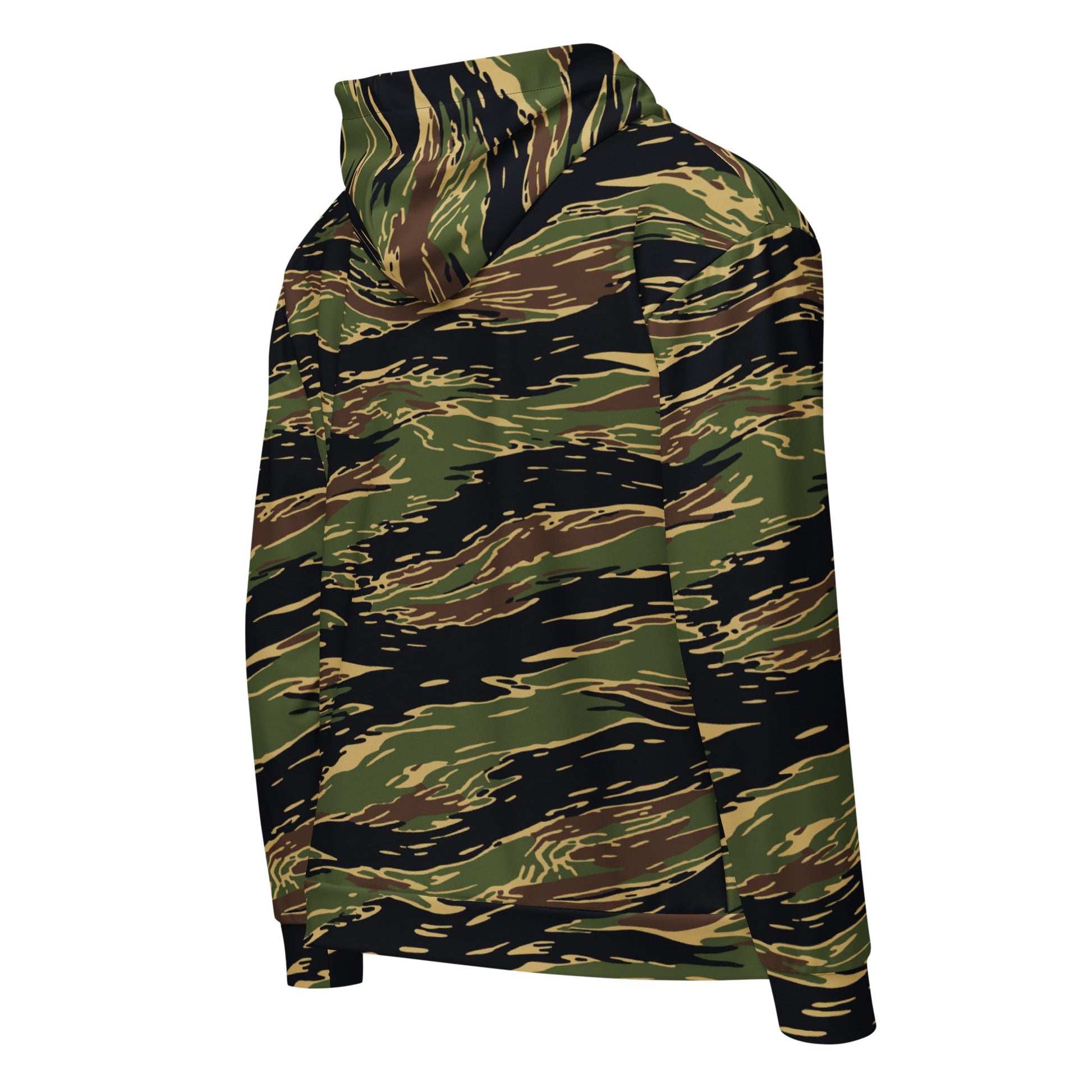 Midnight Fang Tiger Stripe CAMO Unisex Zip Hoodie