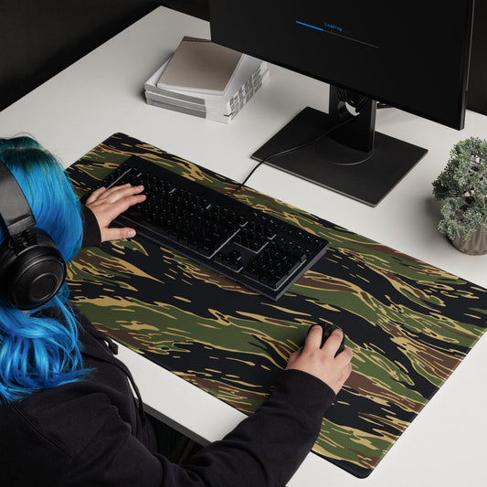 Midnight Fang Tiger Stripe CAMO Universal Large Desk Pad