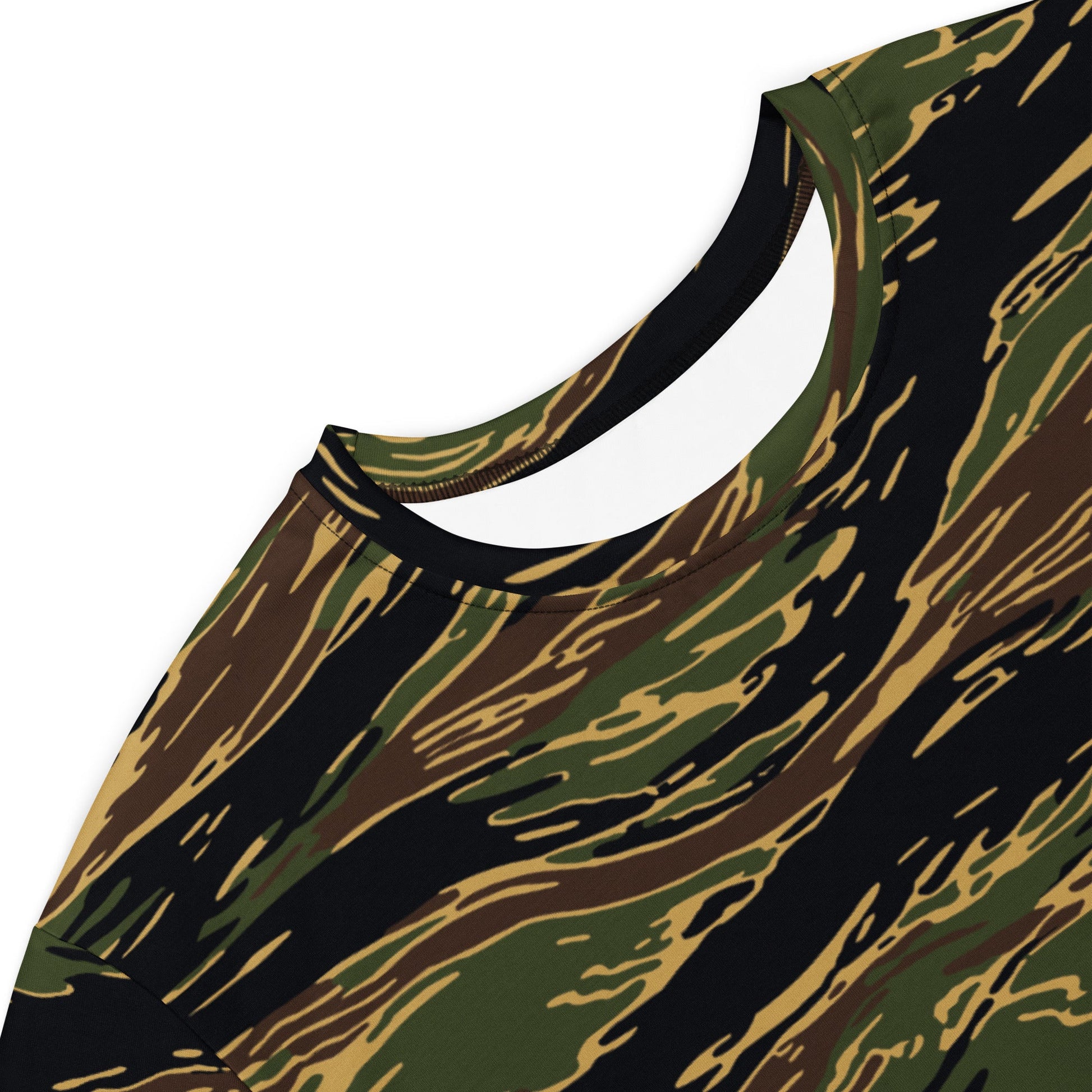Midnight Fang Tiger Stripe CAMO Womens T-Shirt Dress