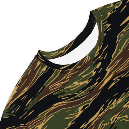 Midnight Fang Tiger Stripe CAMO Womens T-Shirt Dress