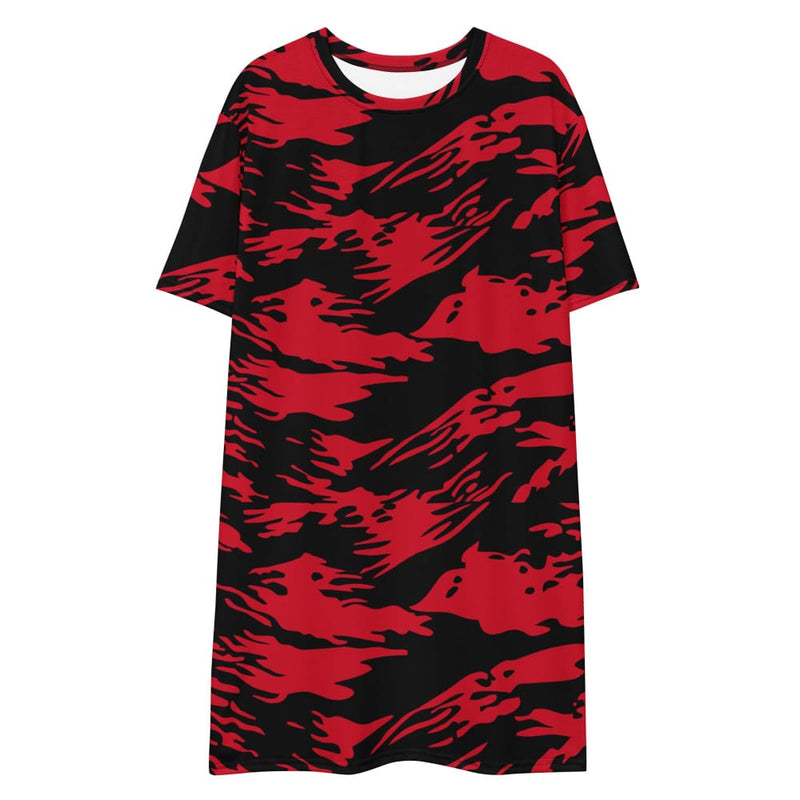Modern Warfare 2 Red Tiger Stripe CAMO T-shirt dress