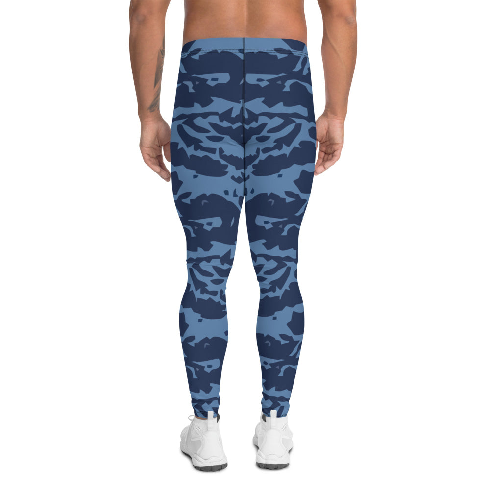 Modern Warfare Blue Tiger CAMO Men’s Leggings - Mens