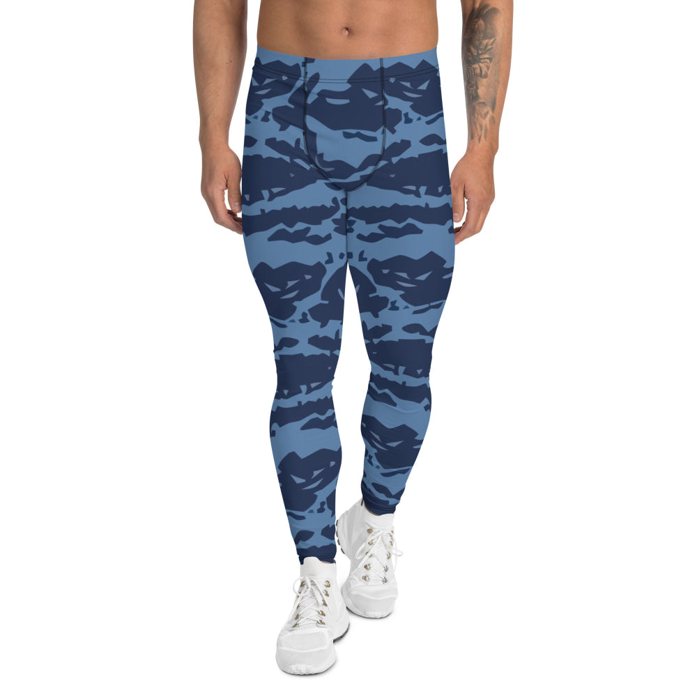 Modern Warfare Blue Tiger CAMO Men’s Leggings - XS - Mens