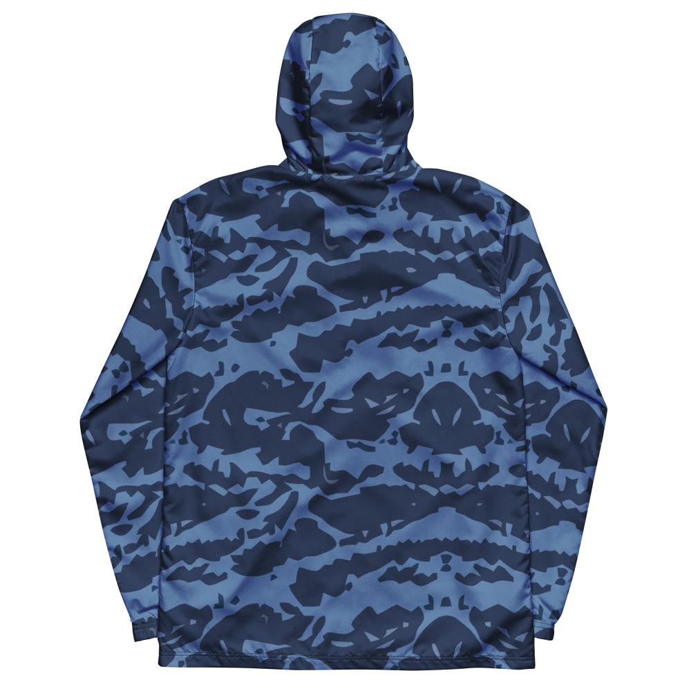 Modern Warfare Blue Tiger CAMO Men’s windbreaker - Mens Windbreaker