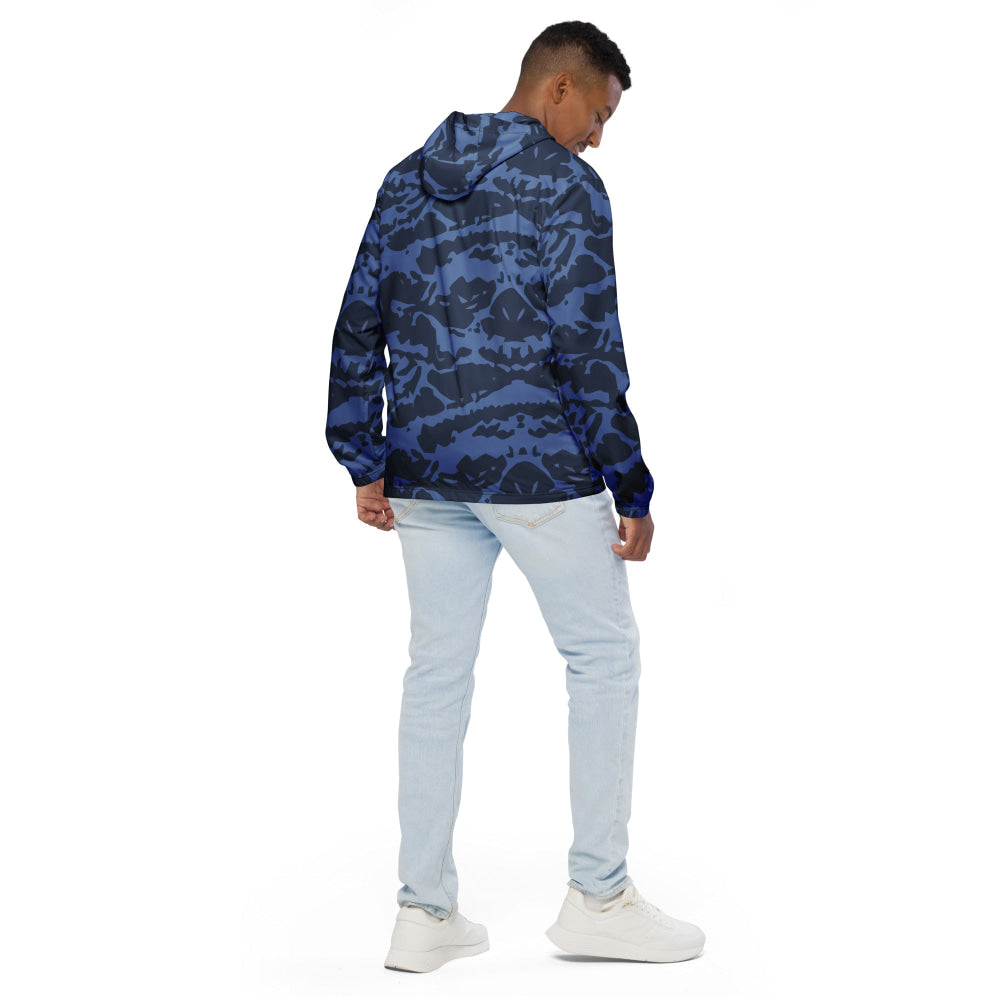 Modern Warfare Blue Tiger CAMO Men’s windbreaker - Mens Windbreaker