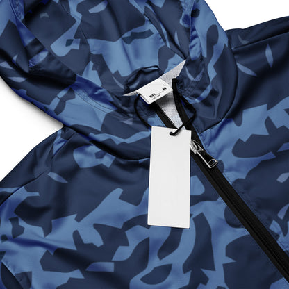 Modern Warfare Blue Tiger CAMO Men’s windbreaker - Mens Windbreaker