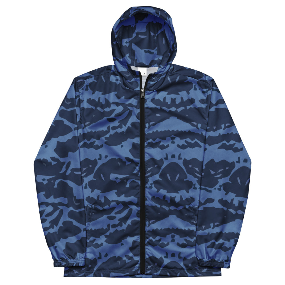 Modern Warfare Blue Tiger CAMO Men’s windbreaker - Mens Windbreaker