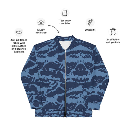 Modern Warfare Blue Tiger CAMO Unisex Bomber Jacket