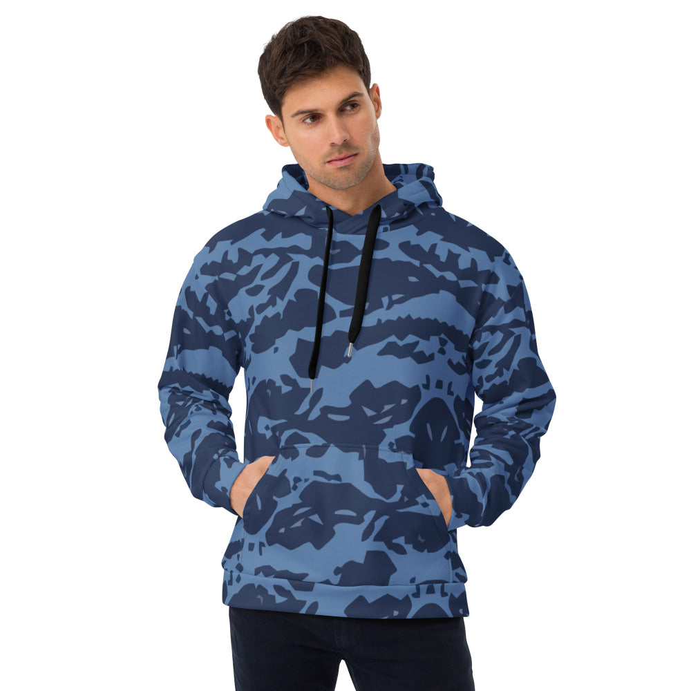 Modern Warfare Blue Tiger CAMO Unisex Hoodie - 2XS