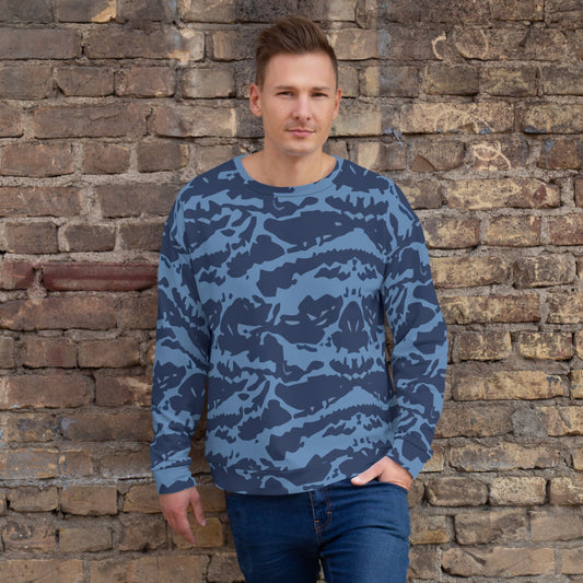 Modern Warfare Blue Tiger CAMO Unisex Sweatshirt - XS