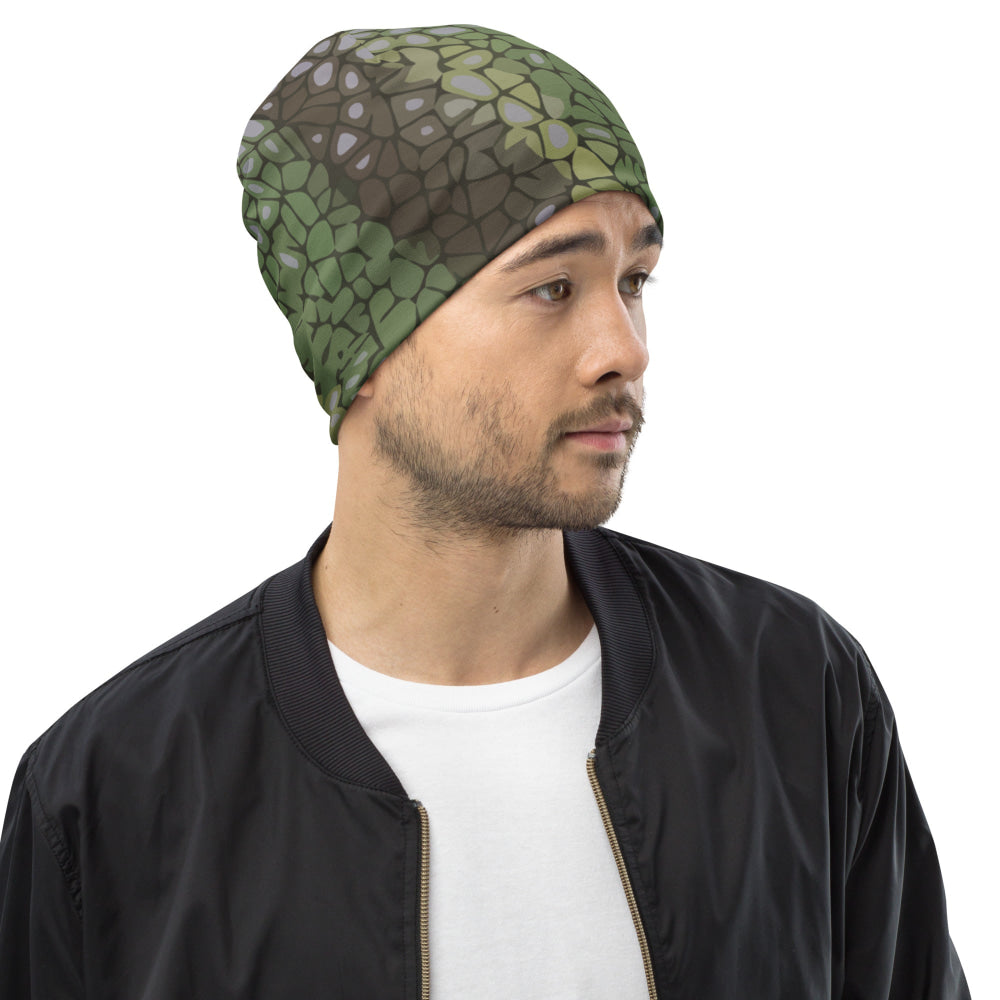 Modern Warfare Dragon Skin Green CAMO Beanie - S