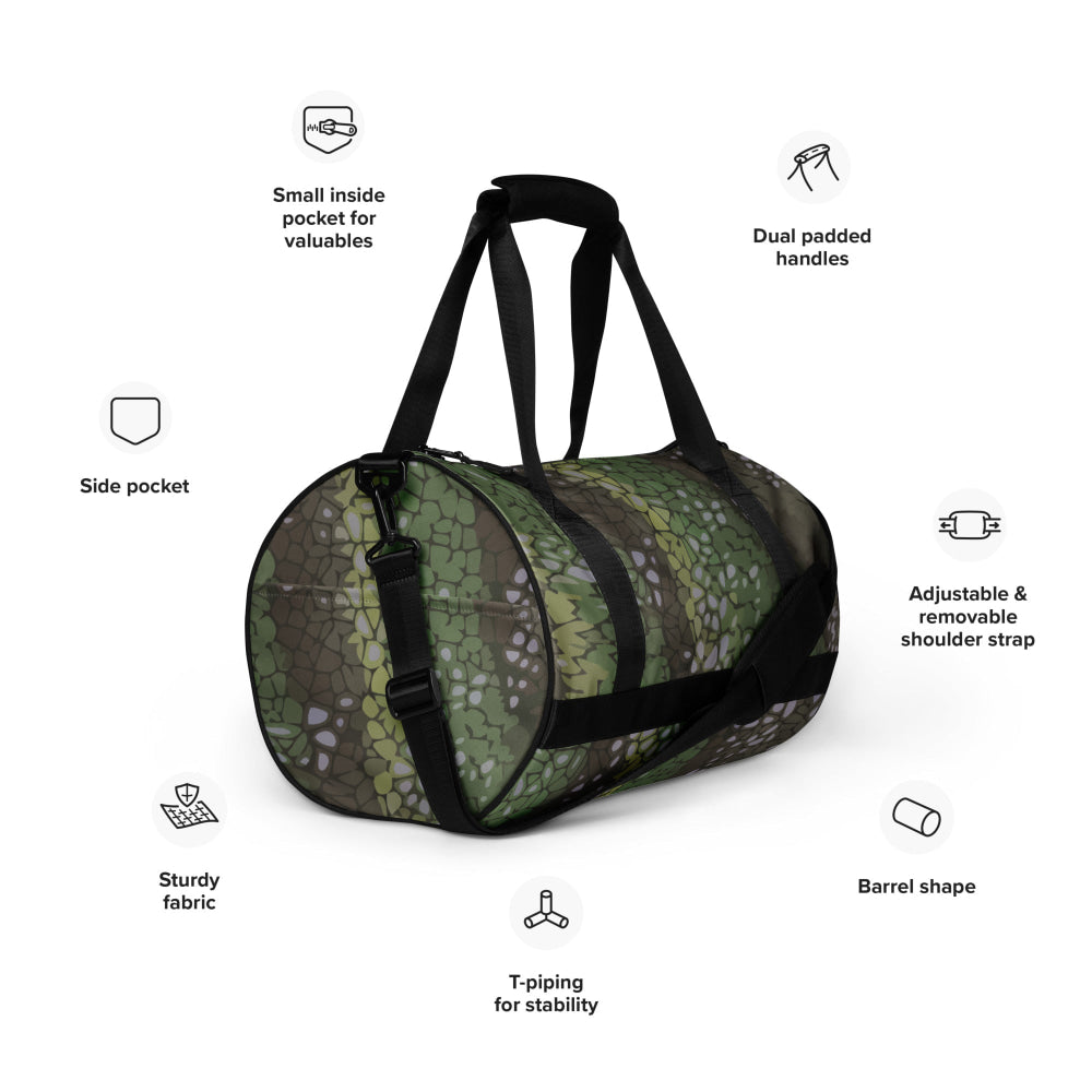 Modern Warfare Dragon Skin Green CAMO gym bag - Gym Bag