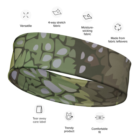 Modern Warfare Dragon Skin Green CAMO Headband - M