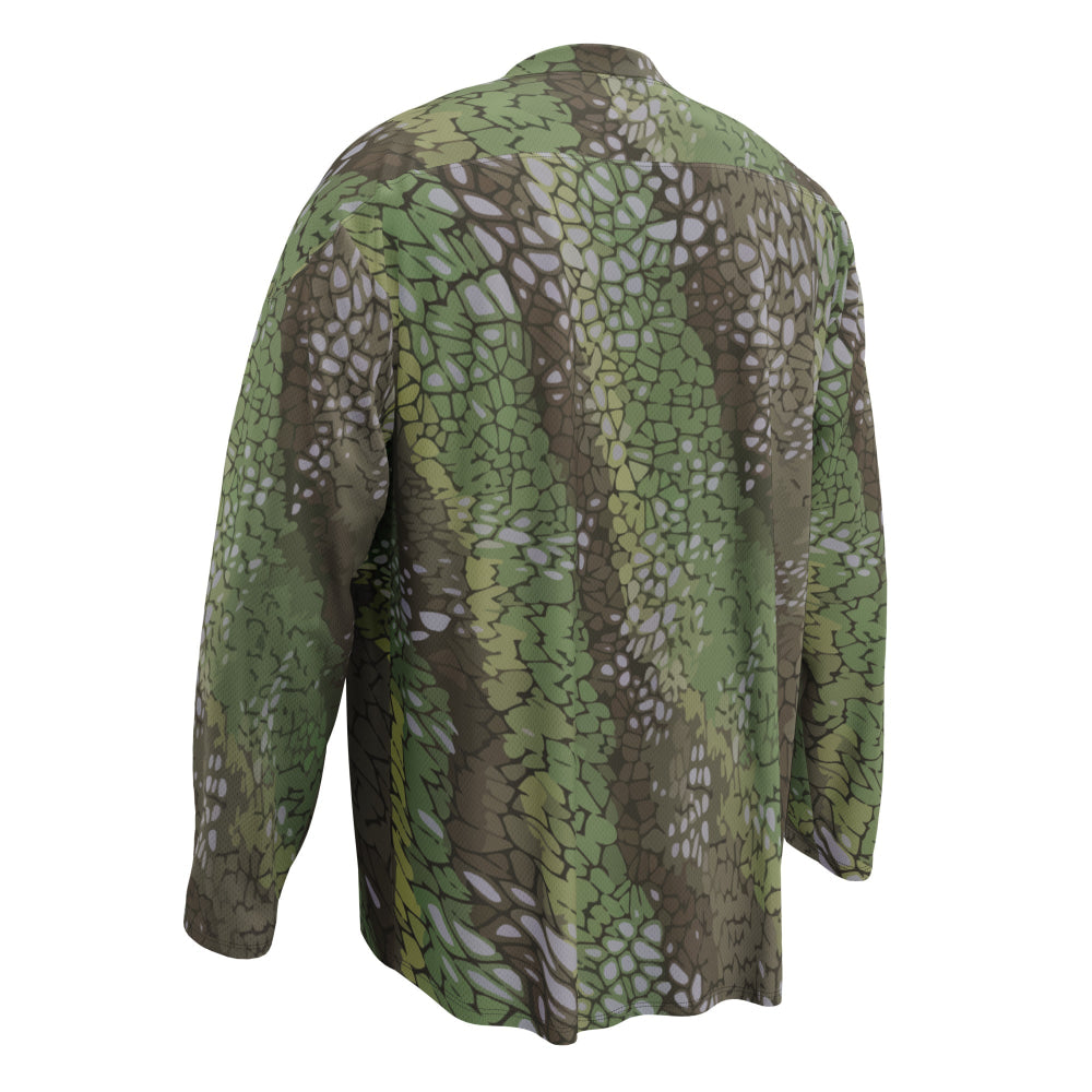 Modern Warfare Dragon Skin Green CAMO hockey fan jersey - Unisex Hockey Fan Jersey