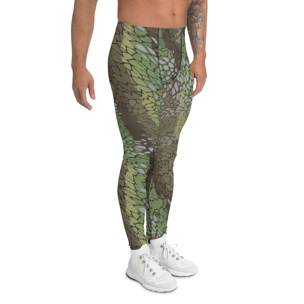 Modern Warfare Dragon Skin Green CAMO Men’s Leggings - Mens