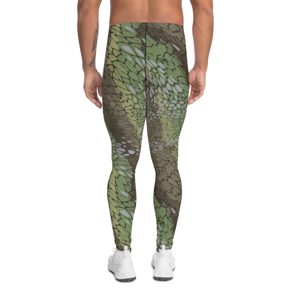 Modern Warfare Dragon Skin Green CAMO Men’s Leggings - Mens