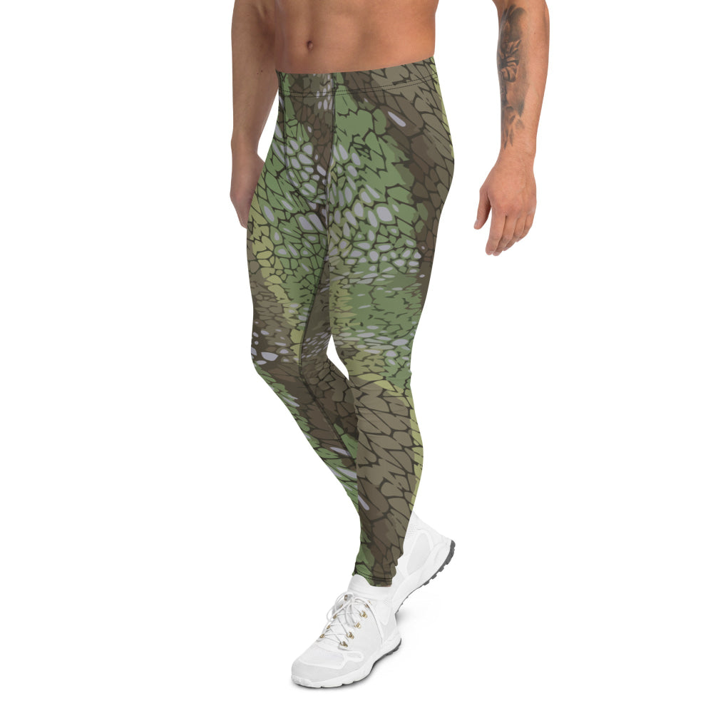 Modern Warfare Dragon Skin Green CAMO Men’s Leggings - Mens