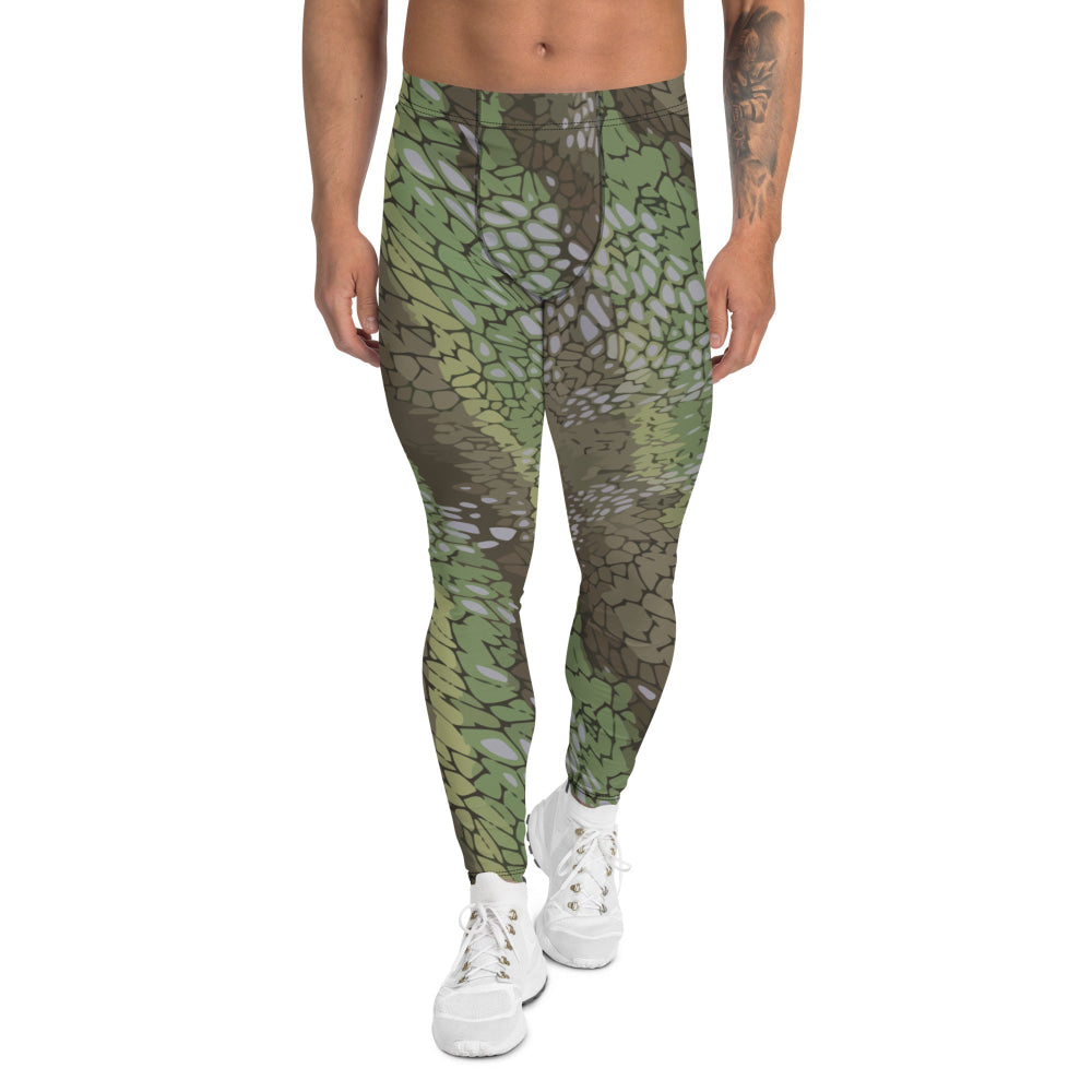 Modern Warfare Dragon Skin Green CAMO Men’s Leggings - XS - Mens