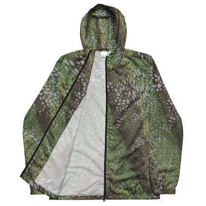 Modern Warfare Dragon Skin Green CAMO Men’s windbreaker - Mens Windbreaker