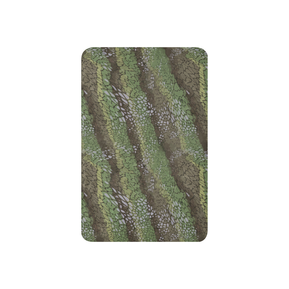 Modern Warfare Dragon Skin Green CAMO Sherpa blanket - Blanket