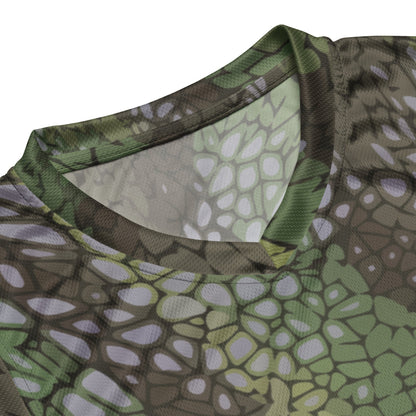 Modern Warfare Dragon Skin Green CAMO unisex basketball jersey - Unisex Basketball Jersey