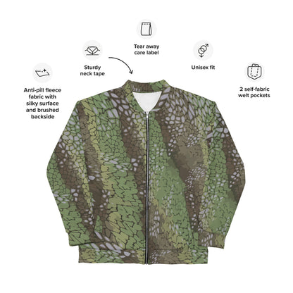 Modern Warfare Dragon Skin Green CAMO Unisex Bomber Jacket