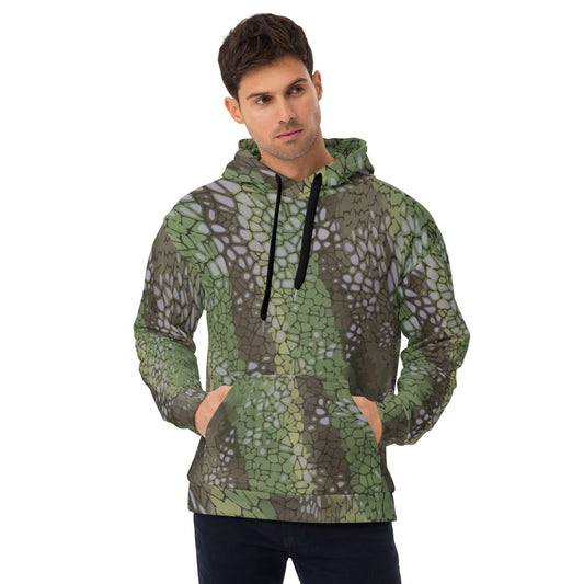 Modern Warfare Dragon Skin Green CAMO Unisex Hoodie - 2XS