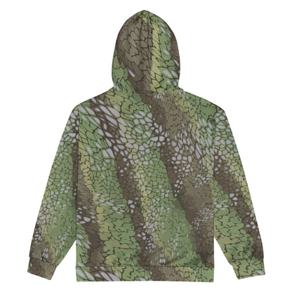 Modern Warfare Dragon Skin Green CAMO Unisex zip hoodie - Zip Hoodie