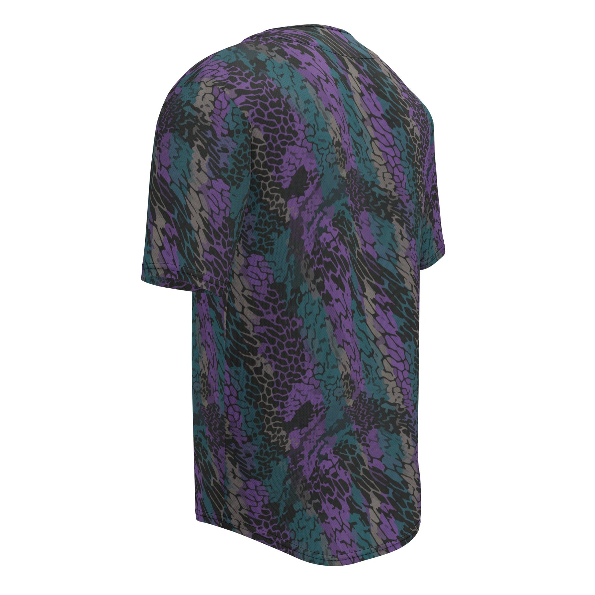 Modern Warfare Dragon Skin Neon CAMO baseball jersey - Baseball Jerseys