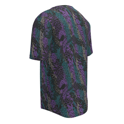 Modern Warfare Dragon Skin Neon CAMO baseball jersey - Baseball Jerseys